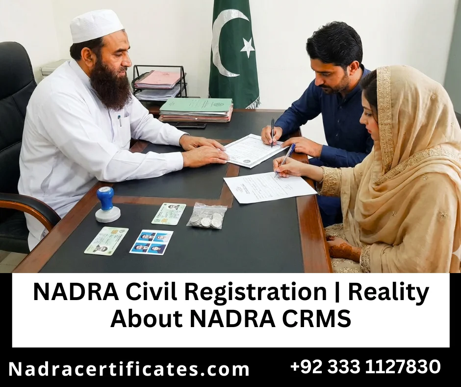 NADRA CRMS civil registration system overview