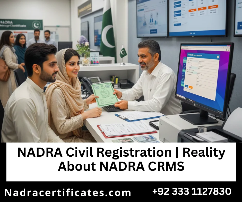 Union Council issuing marriage certificate in Pakistan